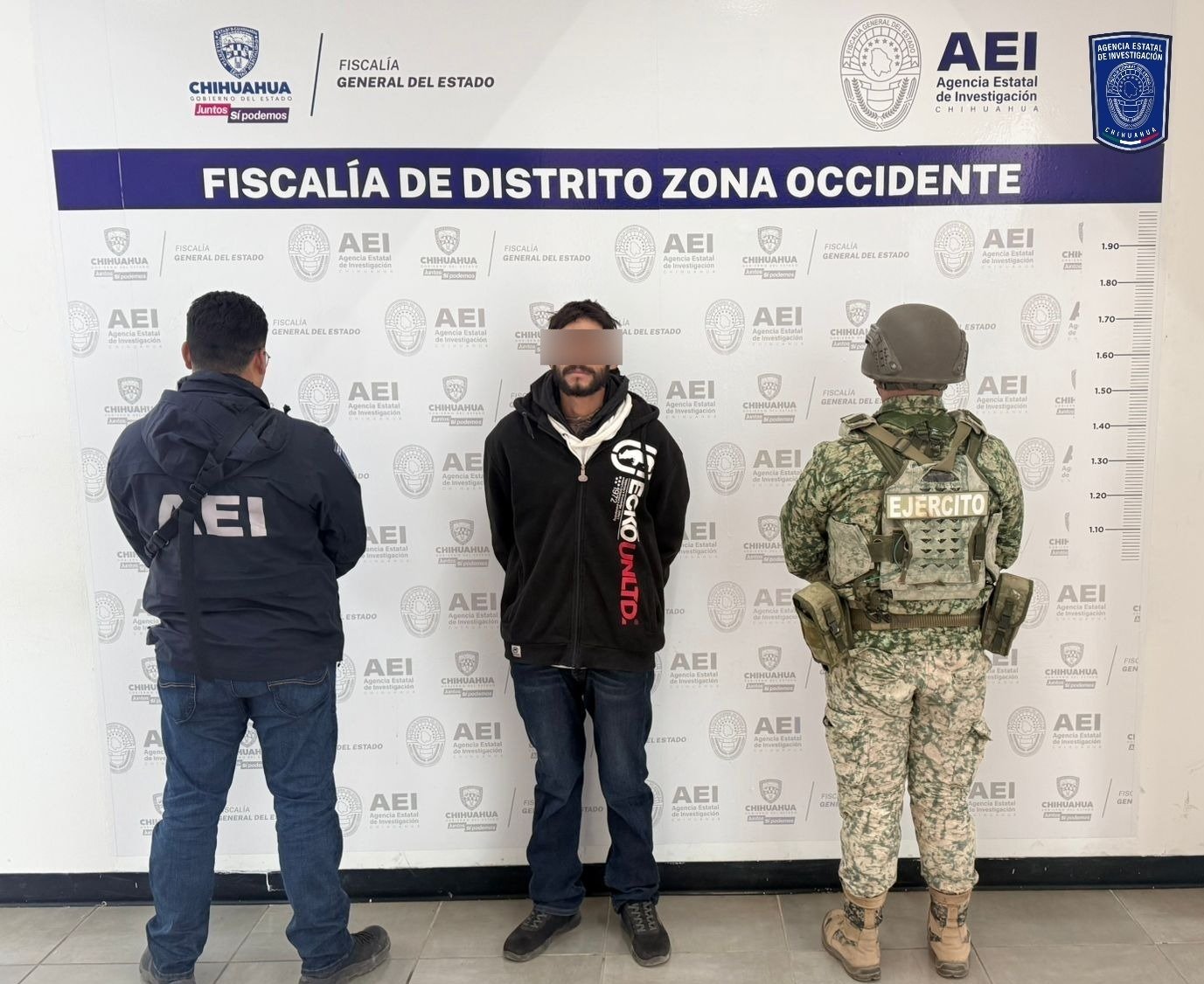 Detienen en acciones contra narcomenudeo a hombre en posesión de cristal